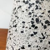 Vintage Postmodern Eno table lamp in glass and terrazzo from Ikea, 1990s.