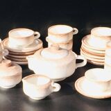 Tea service. Fat Lava. Brutalist. Vintage 60s.