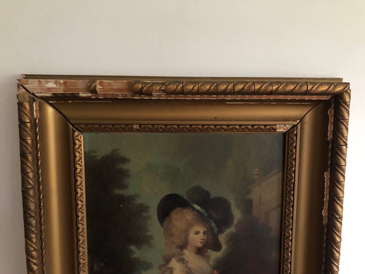 Oil on panel Young aristocrat