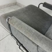 Vintage Gelderland swivel armchair with ottoman Jan des Bouvrie