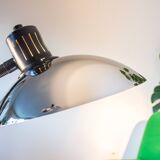 Large aluminium space age chrome lamp 1970