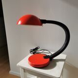 Vintage Red Desk Lamp: Mid-Century Modern Oslo Table Light