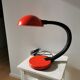 Vintage Red Desk Lamp: Mid-Century Modern Oslo Table Light