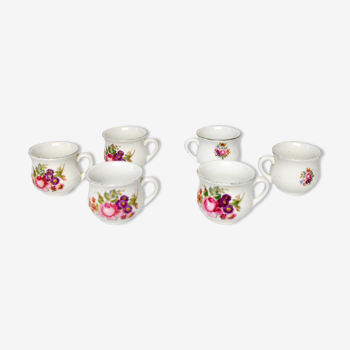6 Flower cups
