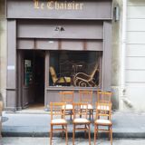 Set of 6 bistro chairs