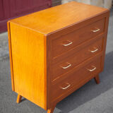 Vintage chest of drawers, pine wood chest of drawers, storage unit, bedroom, decoration