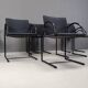 Vintage cirkel chairs by Metaform, 1980s, set of 6