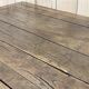 Table basse en chêne du 19ème avec un grand tiroir