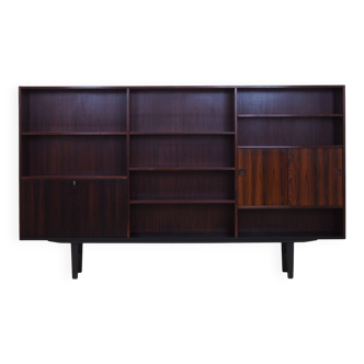 Rosewood bookcase, Danish design, 1970s, production: Farsø Møbelfabrik