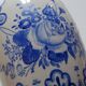 Grand vase faïence décoré main Odyv art nouveau
