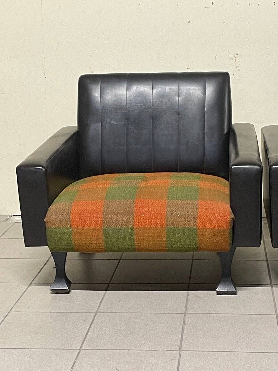 Armchairs, Italy, 1950s, set of 2