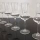 Set of 6 crystal glasses with grappa/digestive Italian Luminarc