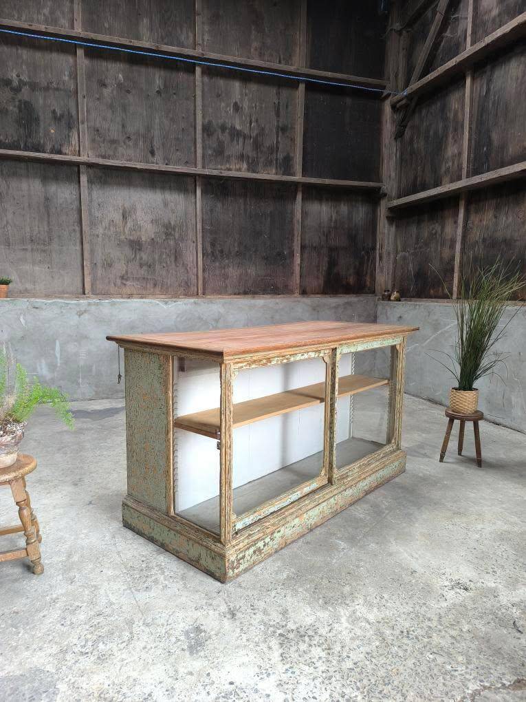 Comptoir vitré meuble de metier