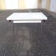 Vintage 60s white formica chrome kitchen table