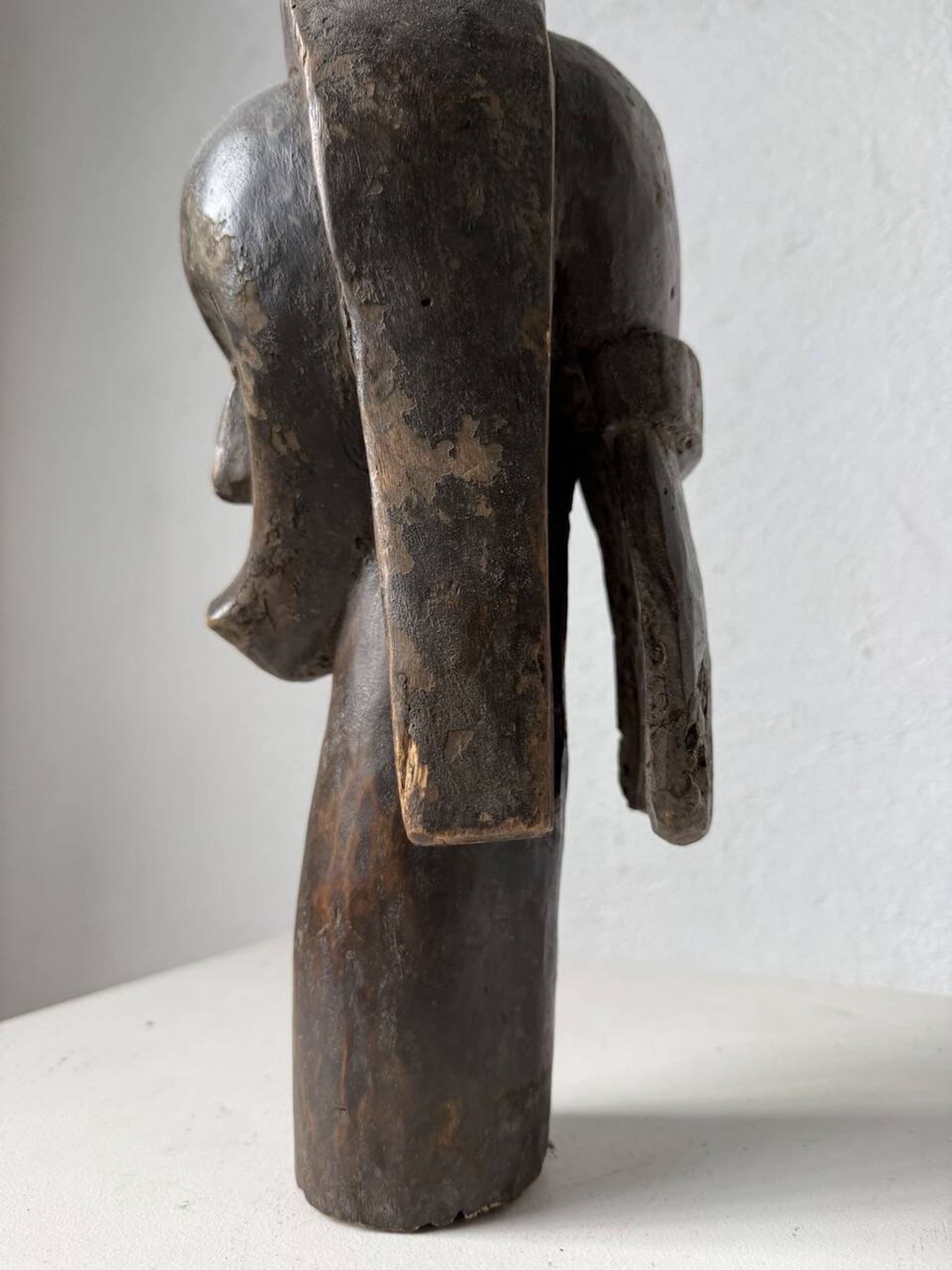 Tête de reliquaire africaine Fang
