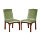 Pair of finely carved Victorian Thomas Chippendale accent chairs.