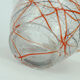 loetz klostermühle art deco glass VASE or bowl 1930s orange red purple white