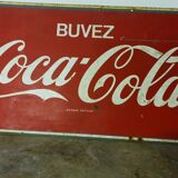 Coca cola advertising plate