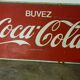 Plaque publicitaire Coca cola