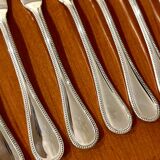 Christofle pearls 12 fish cutlery 24 pieces excellent condition