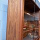 Vitrine en teck Dyrlund