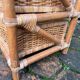 Vintage rattan chest of drawers