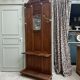 Antique oak entrance wardrobe