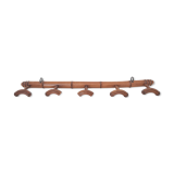 Patère en bois façon bambou