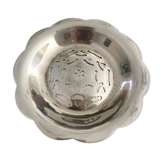 Florador silver metal butter