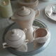Coffee service powder pink 52 parts 1930