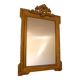Miroir à fronton de style Louis XVI