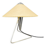 Helena Frantova Table Lamp 1960s Chrome Paper Shade
