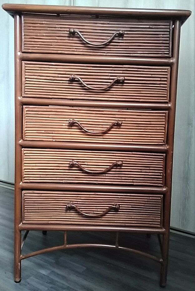 Chiffonnier en rotin