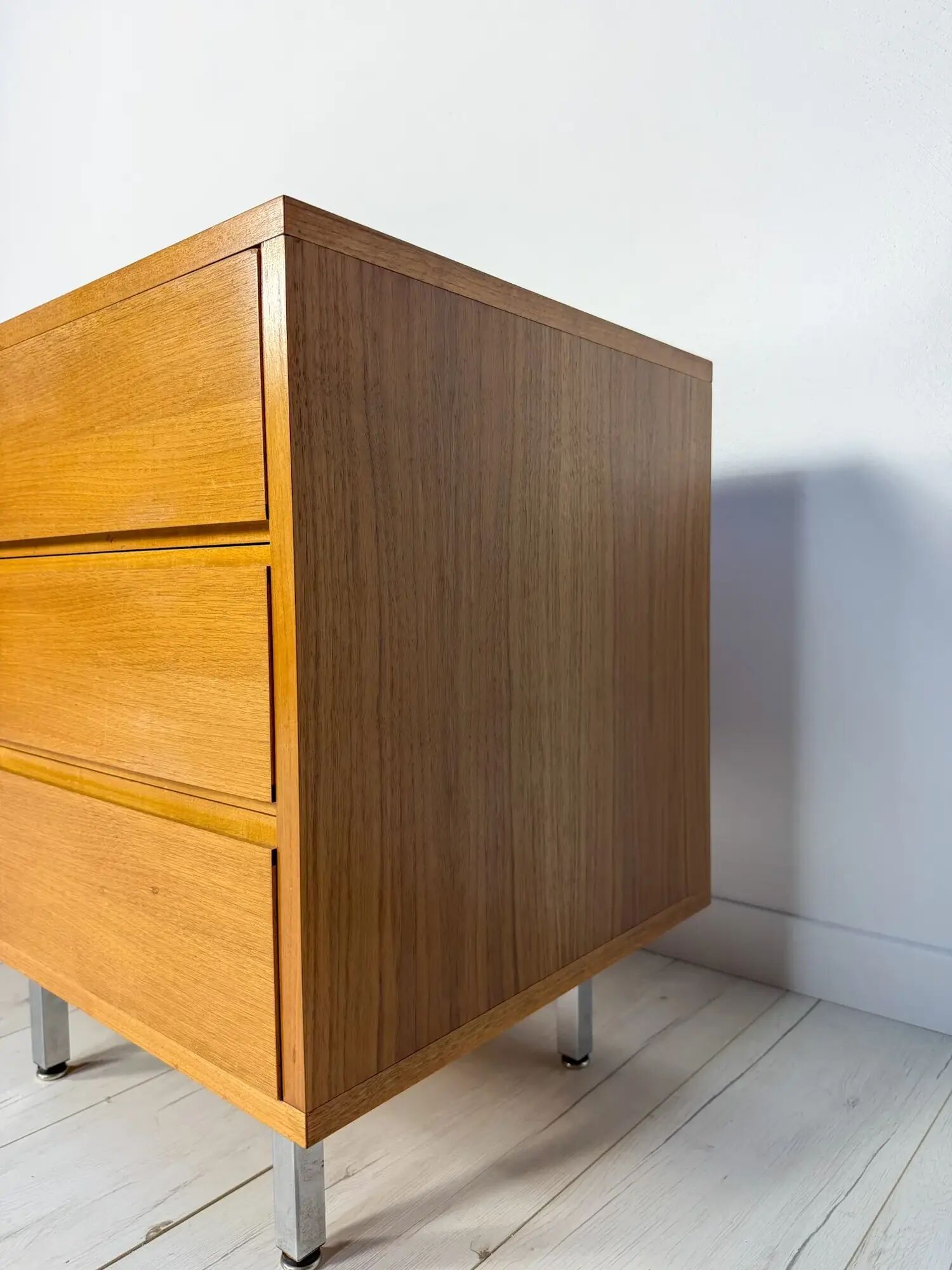 1960s vintage mid-century German teak sideboard lowboard