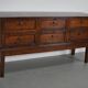 Antique French Oak Apothecary / Filing Cabinet Folding Doors, Early 20th Ce
