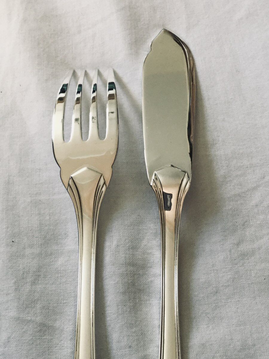 24 cutlery at poisson christofle boréal