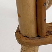 Rattan side table, 1960s