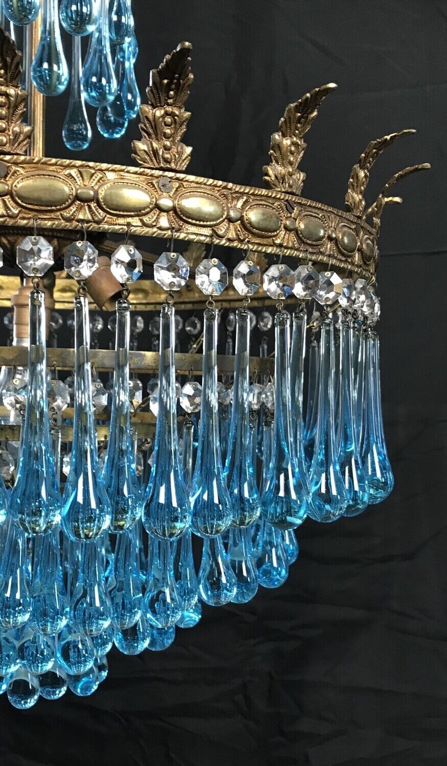 Chandelier drops Murano