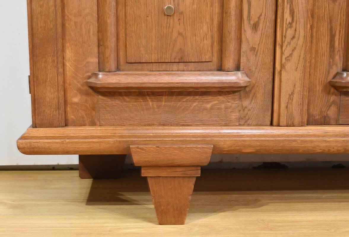 Oak bookcase, Art Deco period – 1940