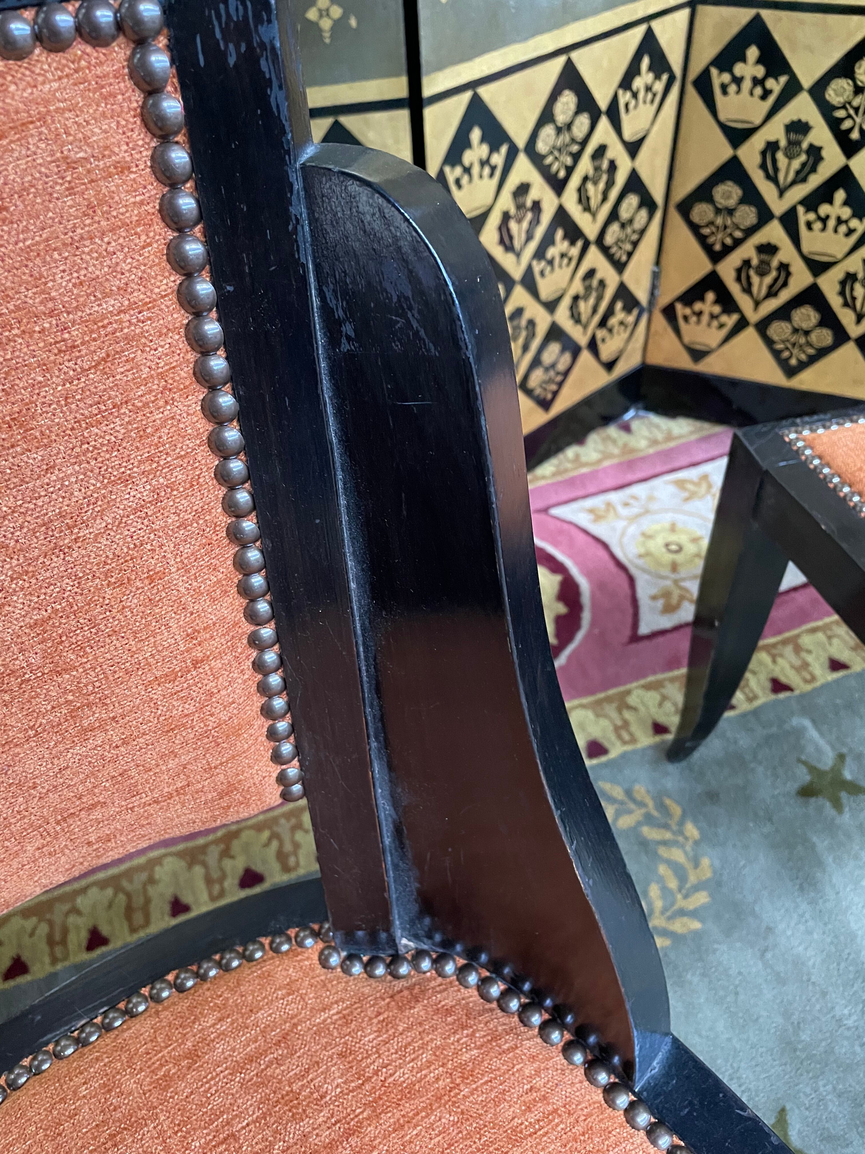 Pair of restored Art Deco period chairs