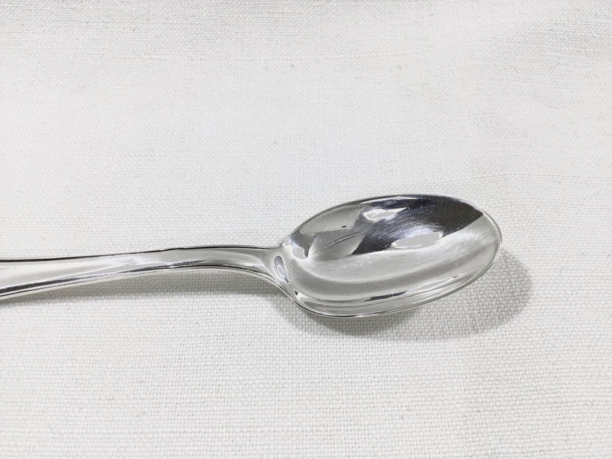 Solid silver moka spoons