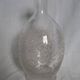 Carafe bottle with a stopper, engraved patterns, Baccarat, Golfe Juan