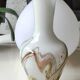 Vase in vintage blown opaline glass