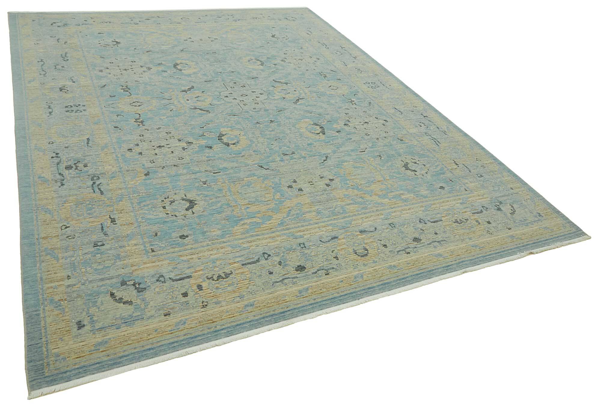 Turkish Handcrafted Loom Oushak Rug 266 cm x 353 cm