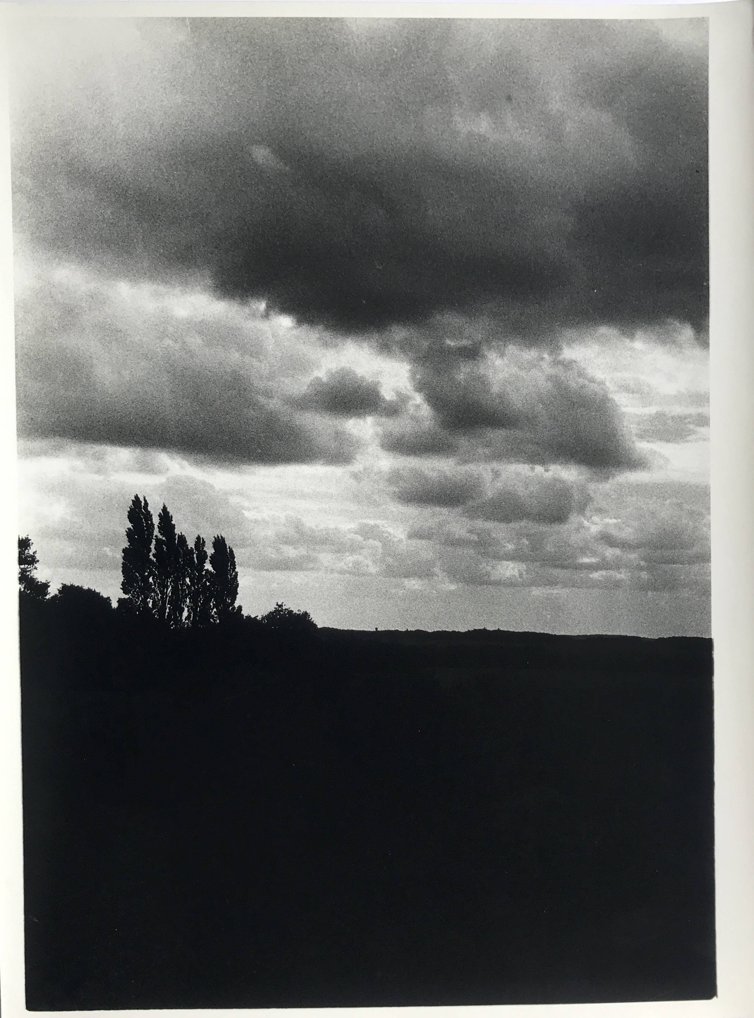 Rosine NUSIMOVICI, Untitled (Cloud V), c 1980. Black and white silver print