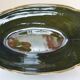 Planter, art nouveau, iris, enameled ceramic, signed Gustave De Bruyn, Fives-Lille