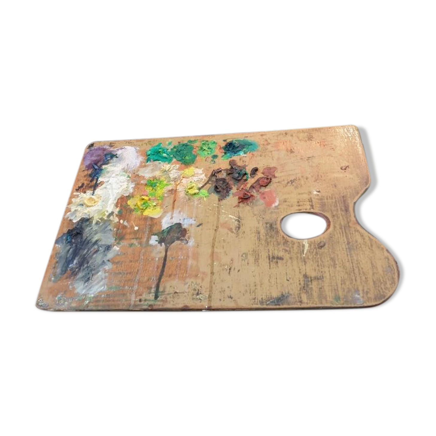 Ancient painter's palette