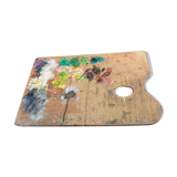 Ancient painter's palette