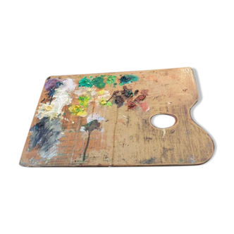 Ancient painter's palette