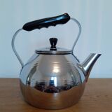Vintage chrome copper kettle Le Trèfle